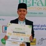 Harumkan Nama Spemutu, Raffi Raih Juara 1 Pidato Bahasa Indonesia Tingkat Nasional