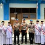 Polres Lamongan Pimpin Apel di SMP Muhammadiyah 2 Al Mizan, Ingatkan Bahaya Narkoba