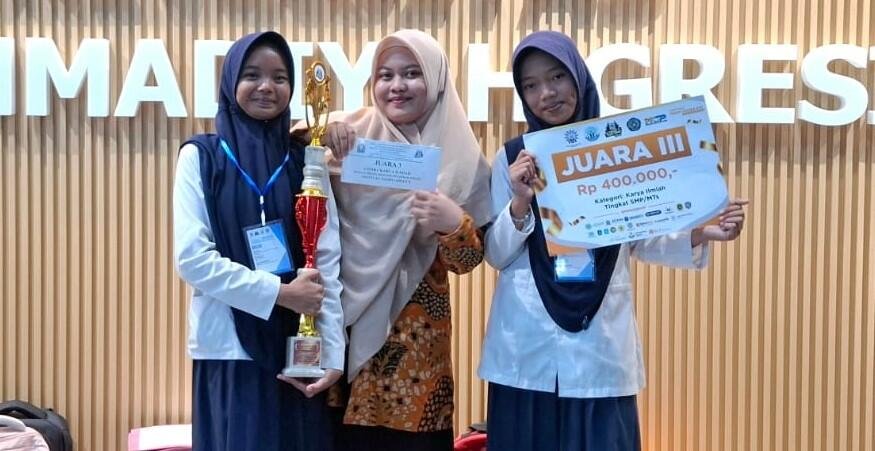 Inovasi M8 ECOFEED, Siswa Spem Eight Raih Juara III Lomba Karya Tulis Ilmiah Festival Faqih Usman X 2026
