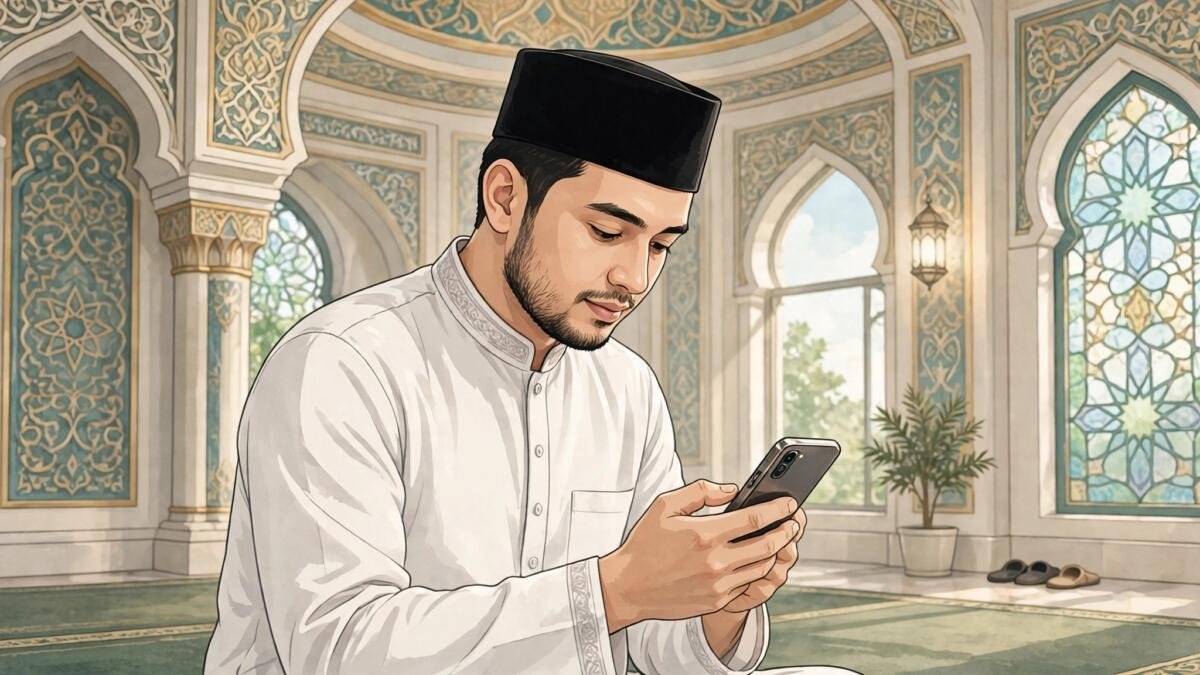 Hukum Mematikan Bunyi HP di Tengah Shalat