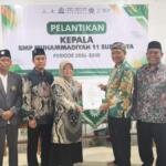 Ika Ristanti Resmi Dilantik Jadi Kepala SMP Muhammadiyah 11 Surabaya Periode 2026–2030