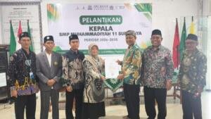 Ika Ristanti Resmi Dilantik Jadi Kepala SMP Muhammadiyah 11 Surabaya Periode 2026–2030