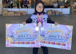 Borong Dua Gelar Juara 2, Siswa SD Musix Bersinar di Surabaya Rising Champion Pickleball 2026