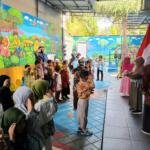 Dari Upacara hingga Audiovisual, Murid TK-KB ABA II Kota Probolinggo Memahami Makna Hari Kesaktian Pancasila