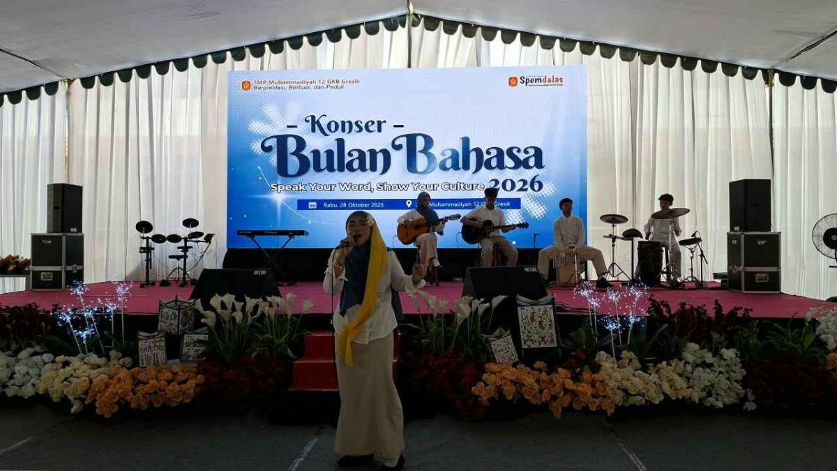Konser Bahasa 2026 Spemdalas, Panggung Kreativitas Siswa di Puncak Bulan Bahasa