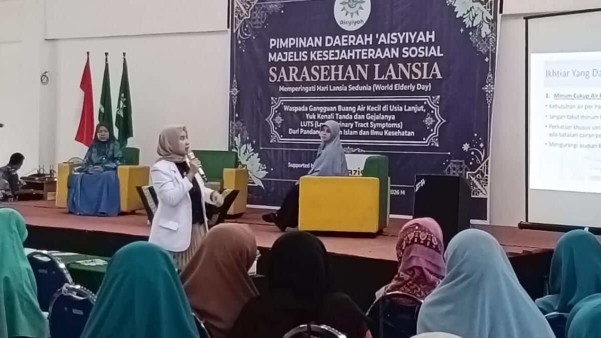 Lansia Takut Mengompol? Dokter PKU Muhammadiyah Surabaya Ungkap Cara Mengatasinya