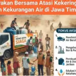 Lazismu dan MDMC Jatim Siapkan Suplai Air Bersih 3 Juta Liter untuk Daerah Terdampak El Nino