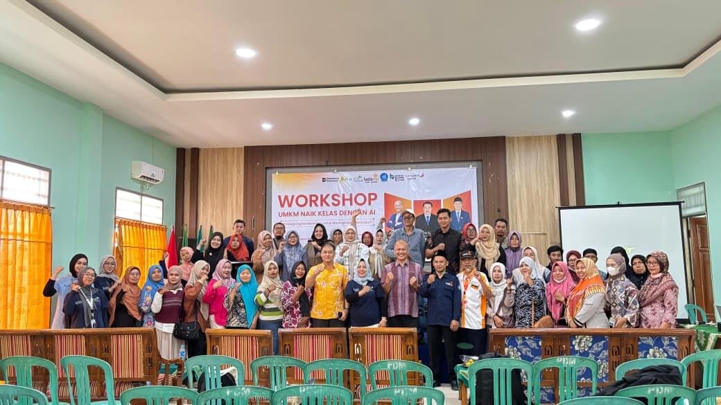 Lazismu Kabupaten Kediri Dorong UMKM Naik Kelas lewat Pemasaran Digital Berbasis AI