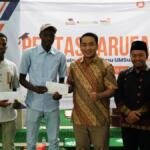 Lazismu Umsura Salurkan Rp130 Juta untuk 73 Mahasiswa, Termasuk dari Sudan
