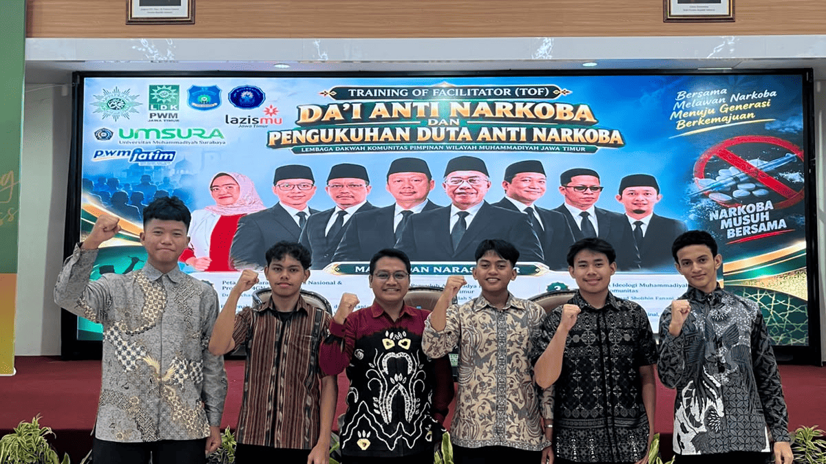 Lima Kader Smamda Sidoarjo Siap Jadi Agen Perubahan Da’i Anti Narkoba