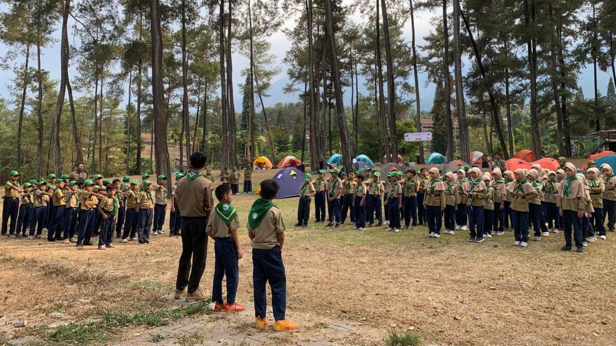 Lima Pesan Kepala SD Ikrom Wage untuk Peserta Hizbul Wathan Camp