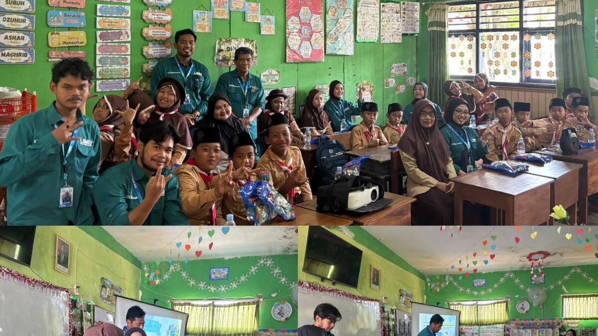 Mahasiswa Elektro UMG Edukasi Siswa MI Nurul Huda tentang Bahaya dan Hemat Listrik