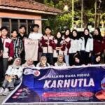 Mahasiswa FH Umsura Turun ke Jalan Galang Dana untuk Korban Karhutla