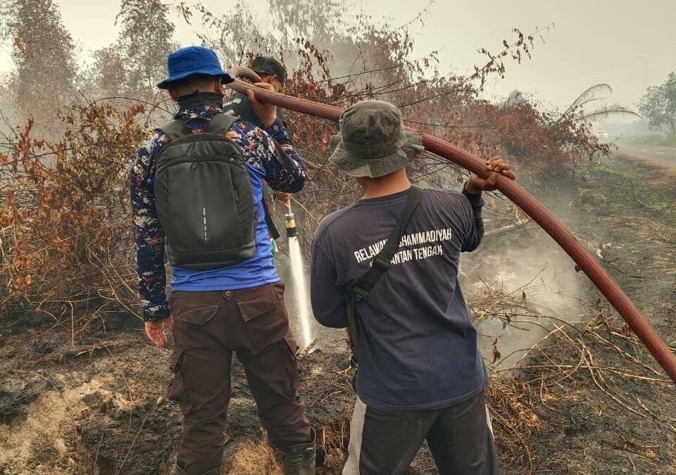 MDMC Respons Karhutla dan Kekeringan di Kalteng, Layani 589 Ribu Orang