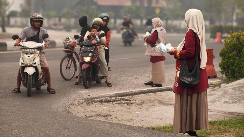 MDMC Respons Karhutla dan Kekeringan di Kalteng, Layani 589 Ribu Orang