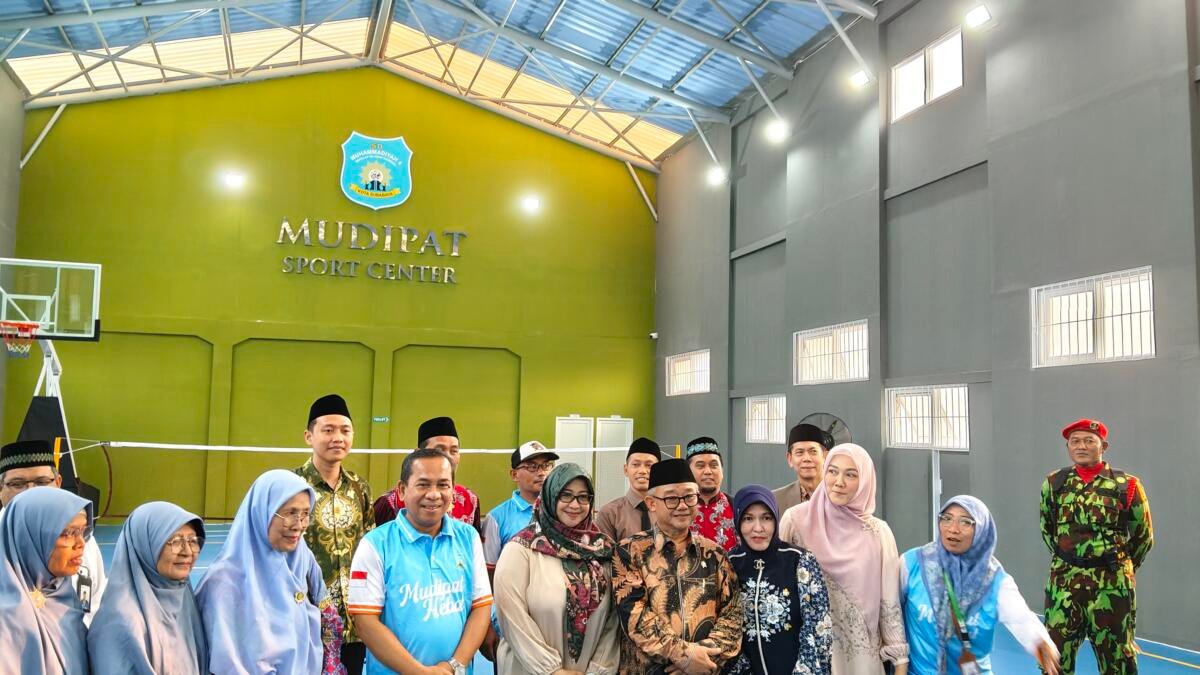 Mendikdasmen Resmikan Mudipat Sport Center, Dorong Generasi Sehat Jasmani Intelektual
