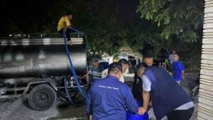 Menembus Jalan Terjal di Tengah Gelap, Muhammadiyah Nganjuk Bawa 8.000 Liter Harapan