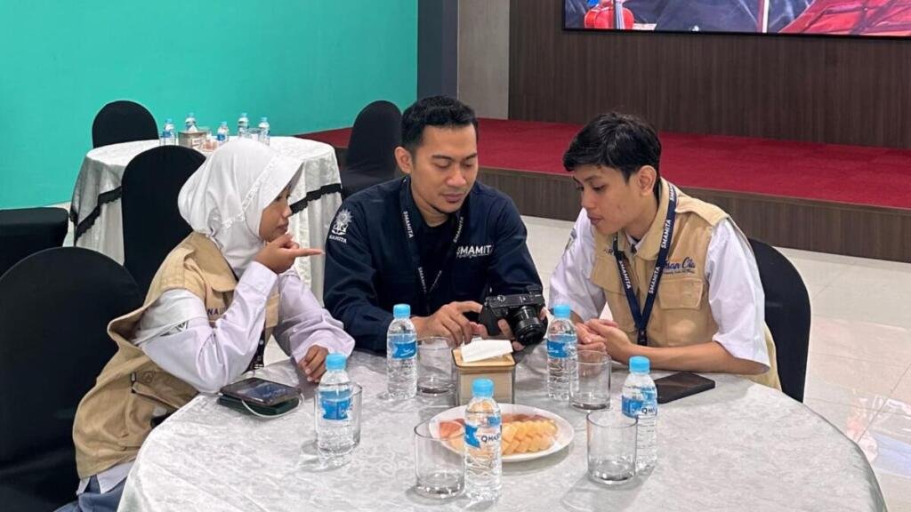 Menembus Protokoler, Siswa Jurnalistik Smamita Berburu Berita Abdul Mu’ti