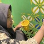 Menilik Mandiri dan Terampilnya ‎Murid SMP Muliya Buat Mural Motif Batik Muhammadiyah