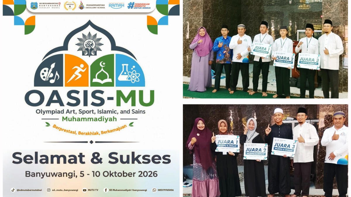 Oasismu Banyuwangi Pertandingkan Lomba Wudhu dan Salat