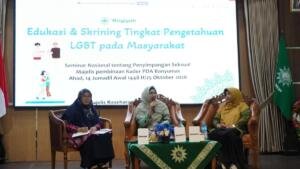 PDA Banyumas Gelar Seminar Nasional, Bahas Penanggulangan Kasus Penyimpangan Seksual