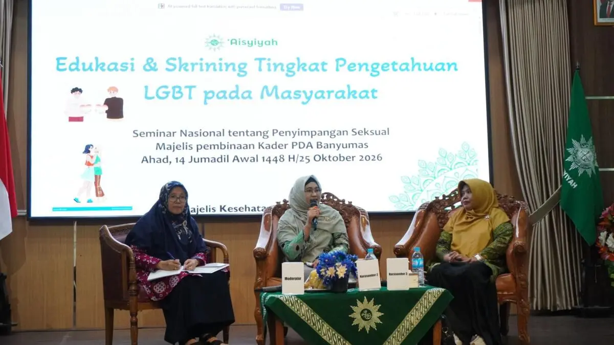 PDA Banyumas Gelar Seminar Nasional, Bahas Penanggulangan Kasus Penyimpangan Seksual