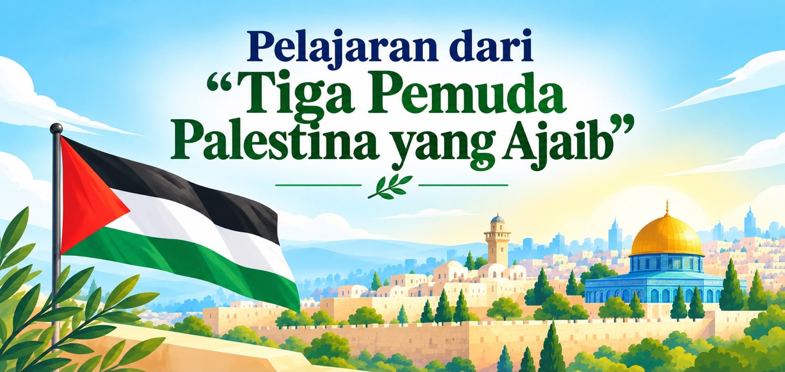 Pelajaran dari ”Tiga Pemuda Palestina yang Ajaib”