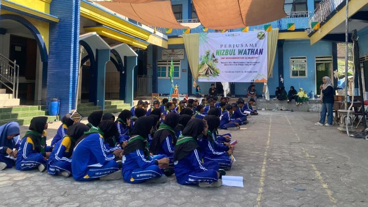 Pembina HW SMP Muhammadiyah 22 Mantup: Janji Pandu Harus Diamalkan