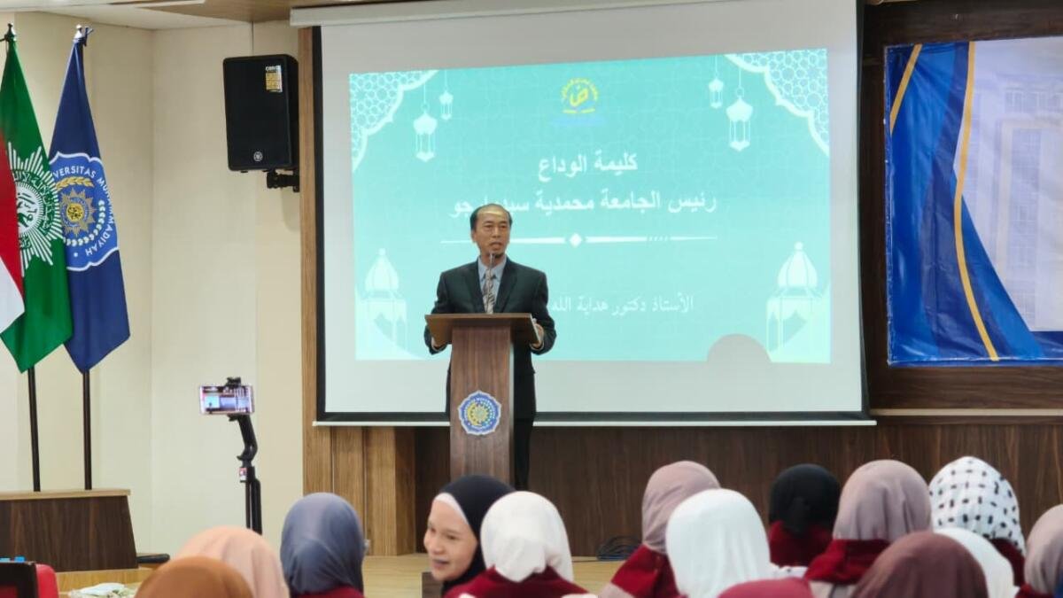 Rektor Umsida Dorong Alumni Ma’had Teruskan Dakwah Muhammadiyah