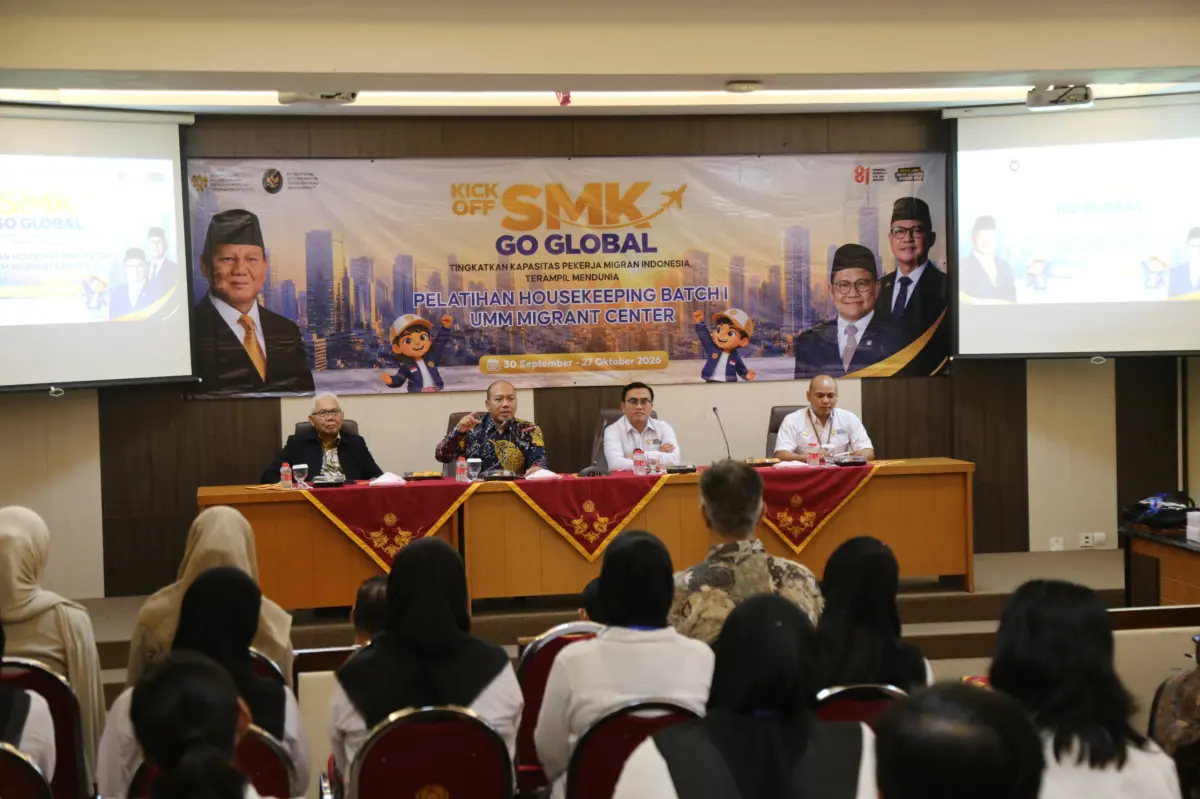 Siap Kerja ke Luar Negeri, Puluhan Calon Pekerja Migran Dilatih UMM
