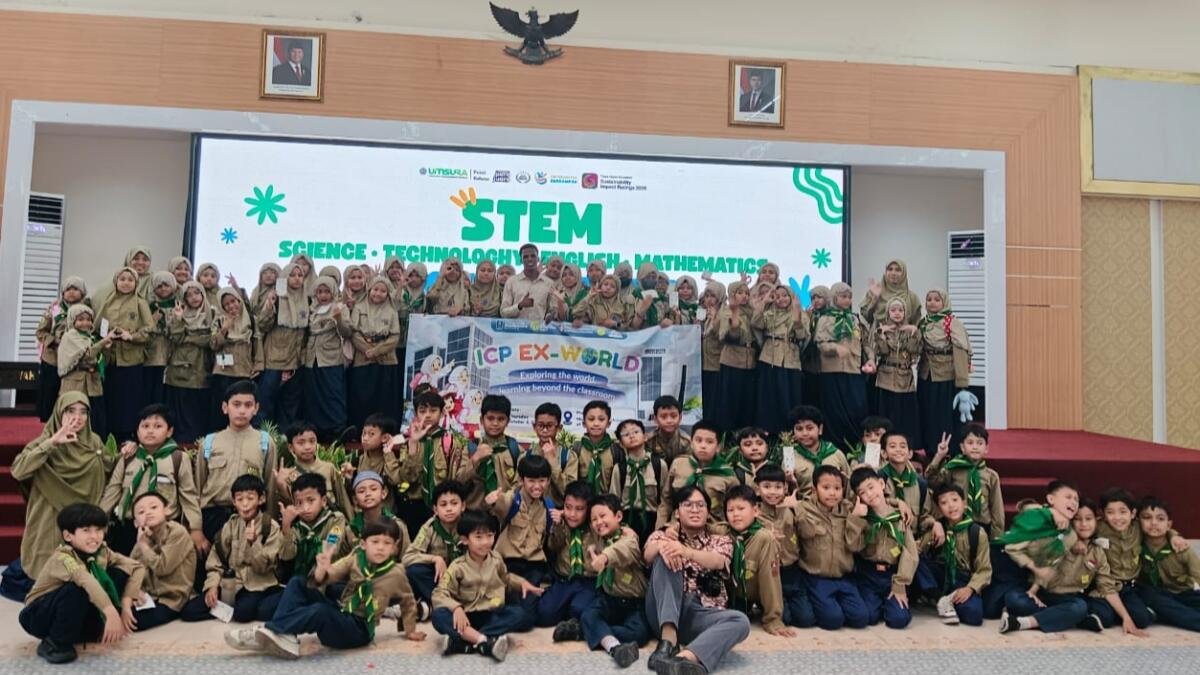 Siswa ICP SD Musix Unjuk Kebolehan Bahasa Inggris dan Matematika di Umsura