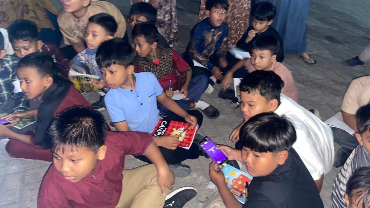 Siswa SD Muri Ketagihan Mabit, Kuis Siapa Hebat Jadi Daya Tarik