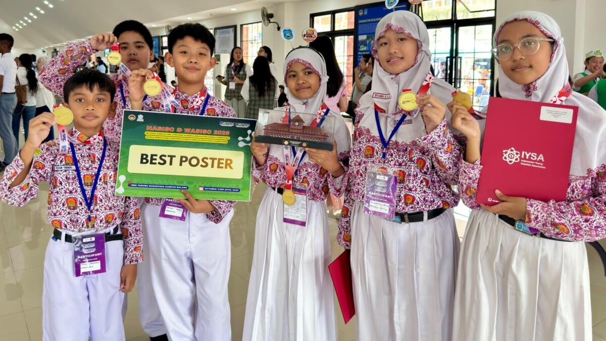 Smartiest Mudipat Raih Gold Medal dan Best Poster di WASISC 2026