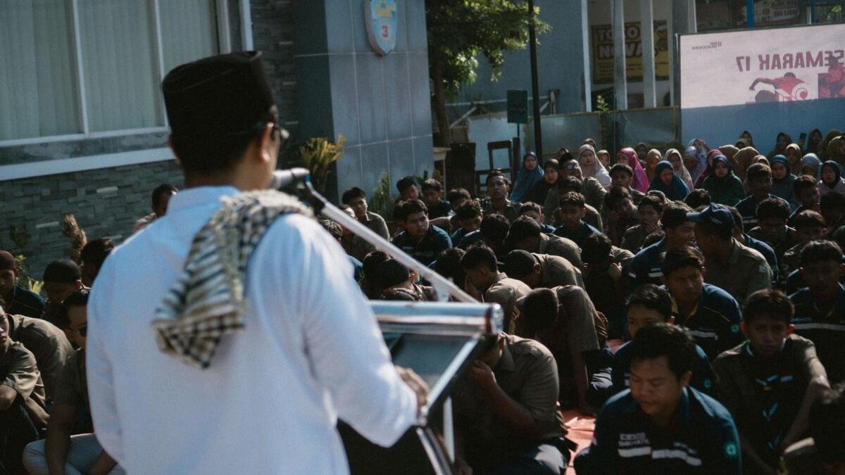 SMK Muhammadiyah 3 Gresik Gelar Shalat Istisqa’, Ajarkan Siswa Ikhtiar Memohon Hujan