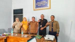 SMP Muhammadiyah 5 Bungah Jalani Monitoring Sekolah Model SPMI BBPMP Jawa Timur