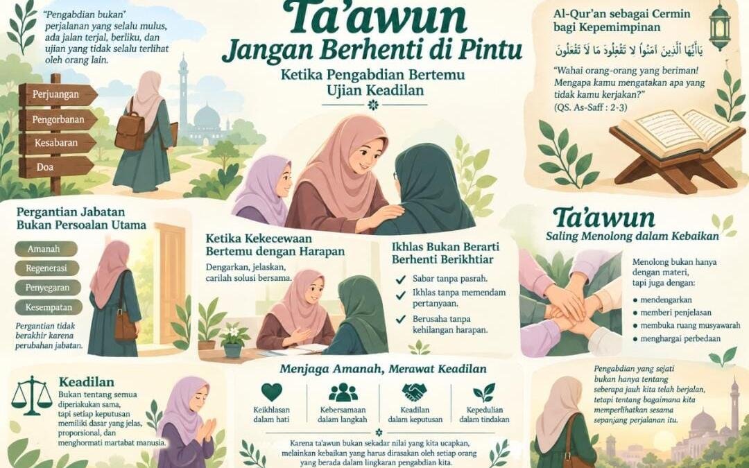 Ta’awun Jangan Berhenti di Pintu: Ketika Pengabdian Bertemu Ujian Keadilan