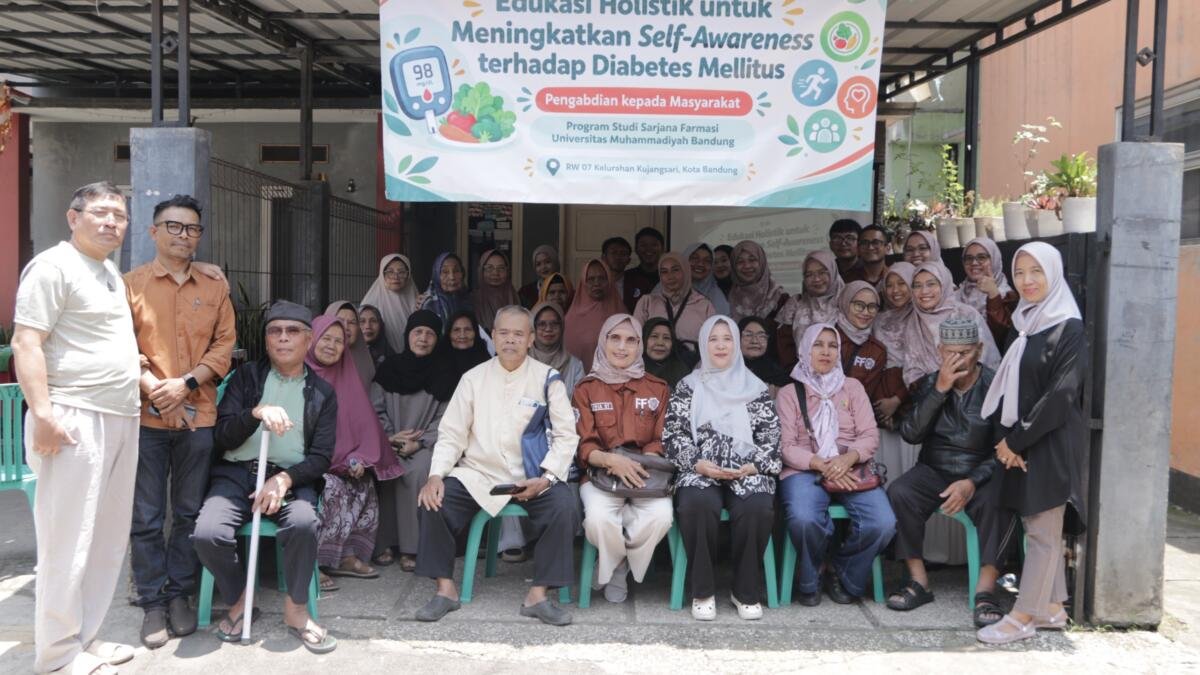 UM Bandung Edukasi Warga soal Diabetes, Gelar Cek Kesehatan Gratis