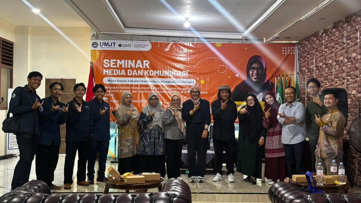 UMJT dan UMY Gelar Seminar Media dan Komunikasi, Bahas Industri Hadapi Disrupsi