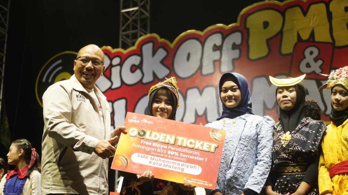 UMM Buka Pendaftaran Gen 27, Ada Beasiswa Anak Alumni hingga Golden Ticket