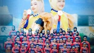 Usung Konsep Naruto, SD Muda Pendil Raih Juara 3 Kejurprov PDBI Jatim 2026