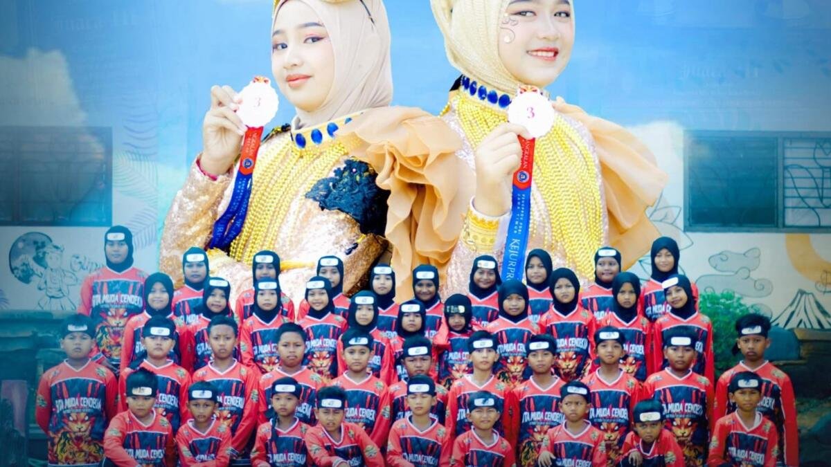 Usung Konsep Naruto, SD Muda Pendil Raih Juara 3 Kejurprov PDBI Jatim 2026
