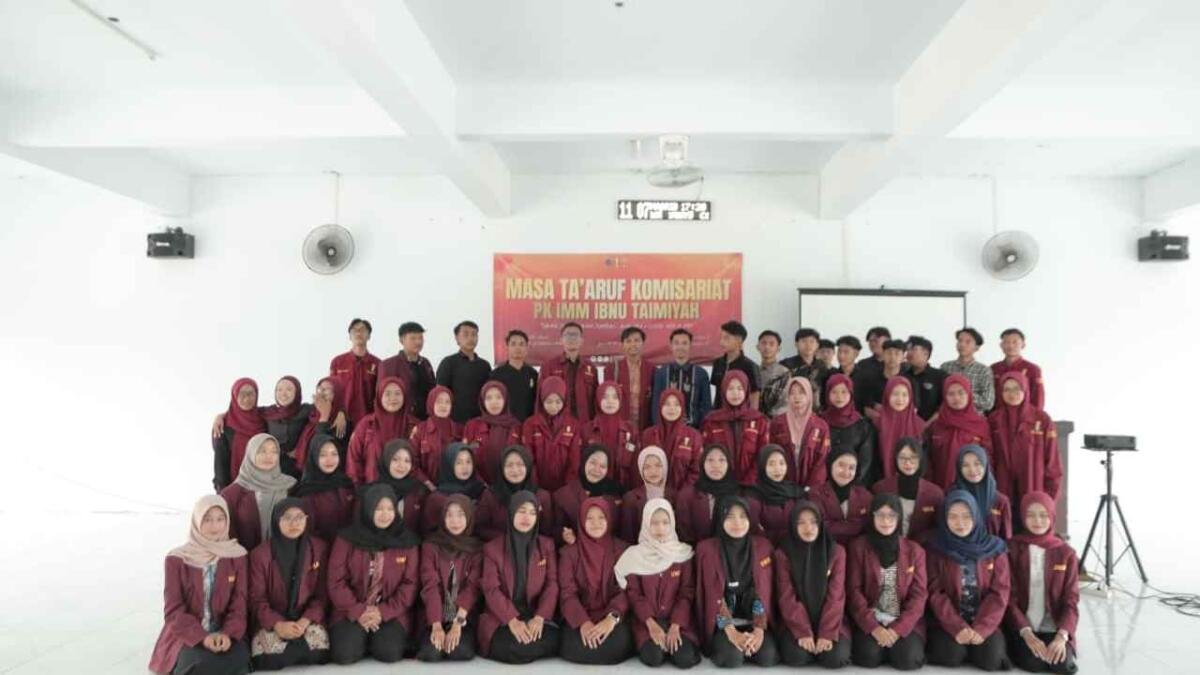 Usung Tema “Saling Temu, Saling Tumbuh”, PK IMM Ibnu Taimiyah Sukses Gelar Mastakom 2026